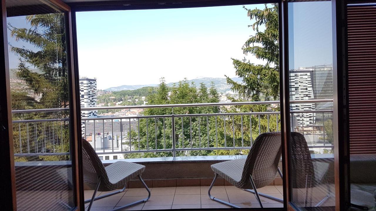 Beautiful View Of Sarajevo Center Lägenhet Exteriör bild