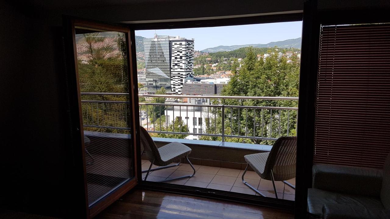 Beautiful View Of Sarajevo Center Lägenhet Exteriör bild