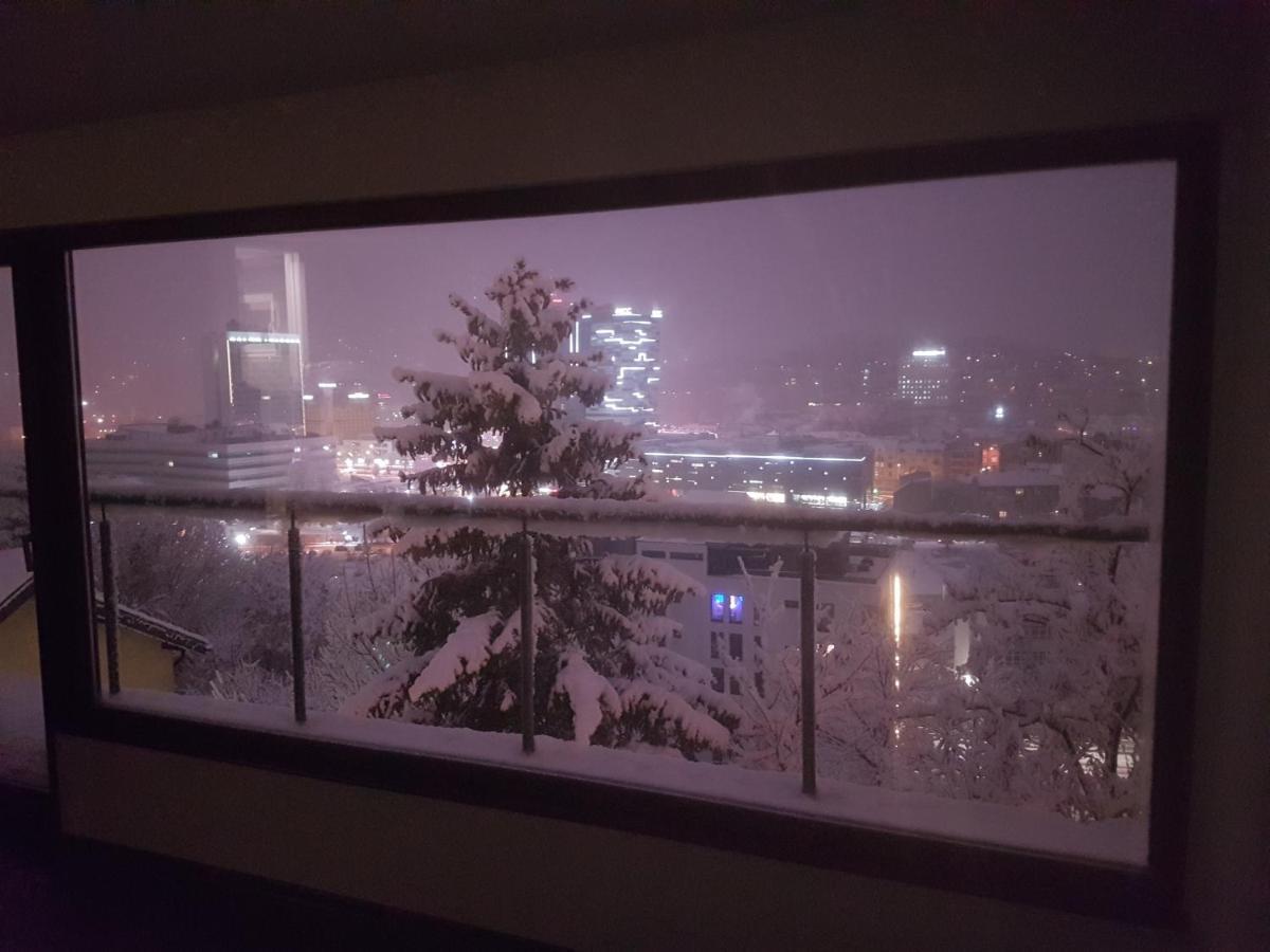 Beautiful View Of Sarajevo Center Lägenhet Exteriör bild