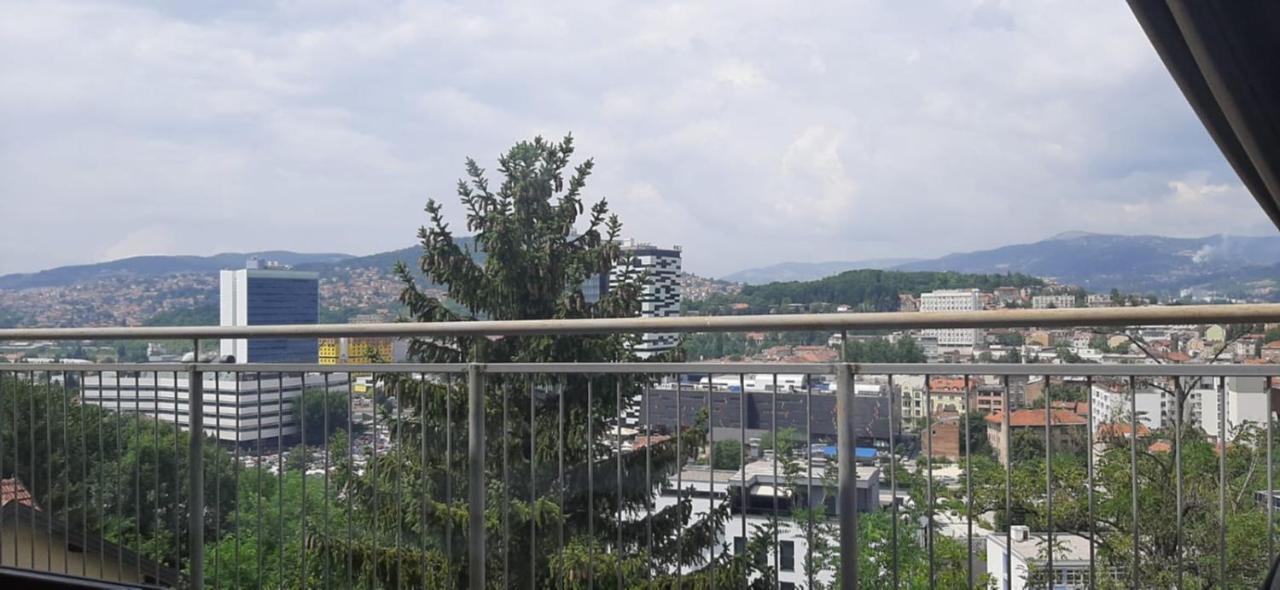 Beautiful View Of Sarajevo Center Lägenhet Exteriör bild
