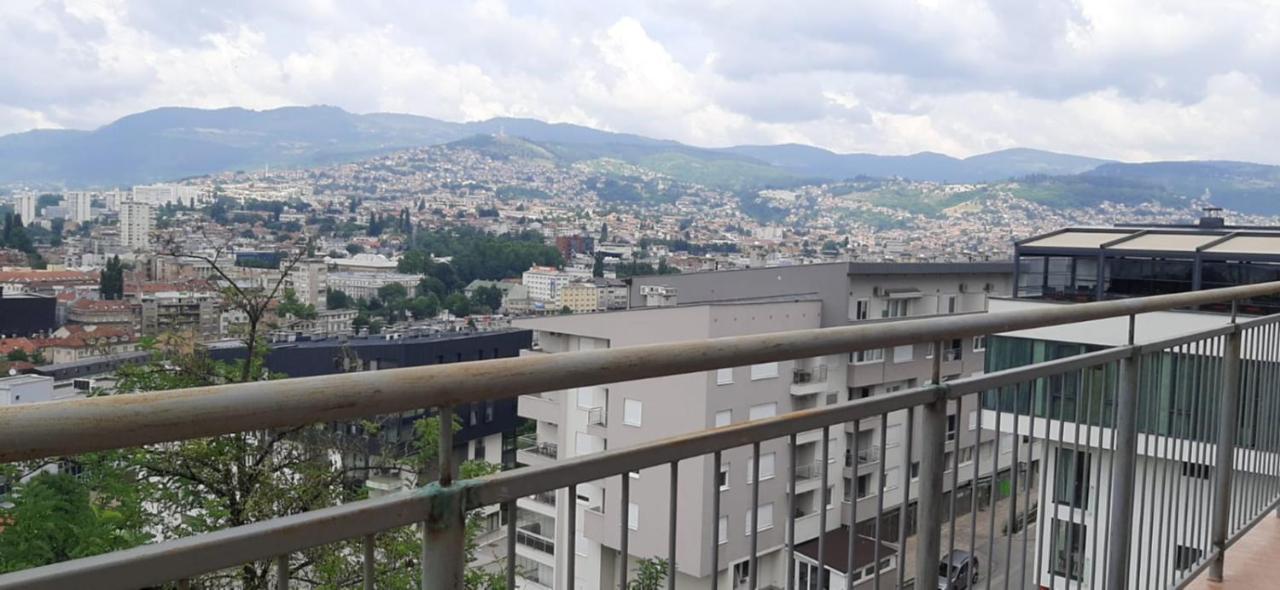 Beautiful View Of Sarajevo Center Lägenhet Exteriör bild
