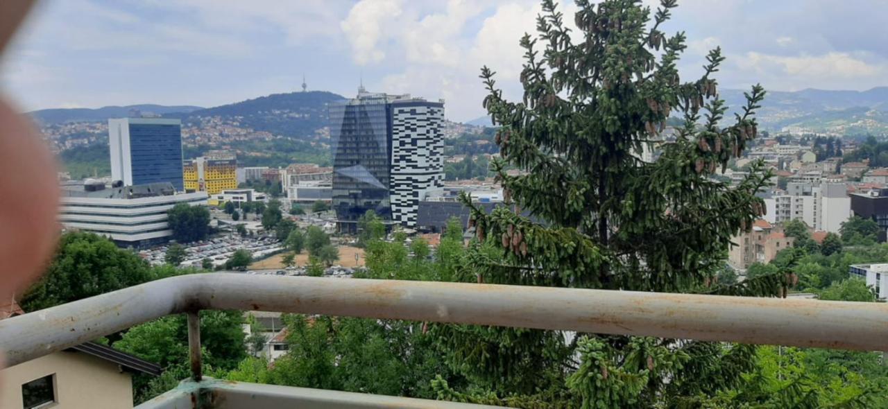 Beautiful View Of Sarajevo Center Lägenhet Exteriör bild