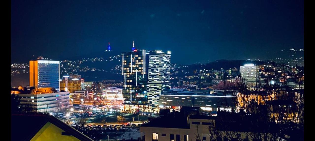 Beautiful View Of Sarajevo Center Lägenhet Exteriör bild