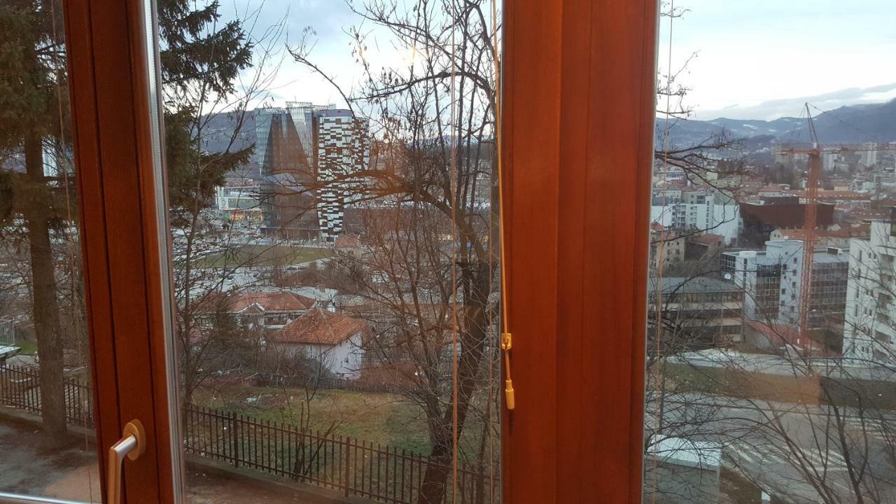Beautiful View Of Sarajevo Center Lägenhet Exteriör bild